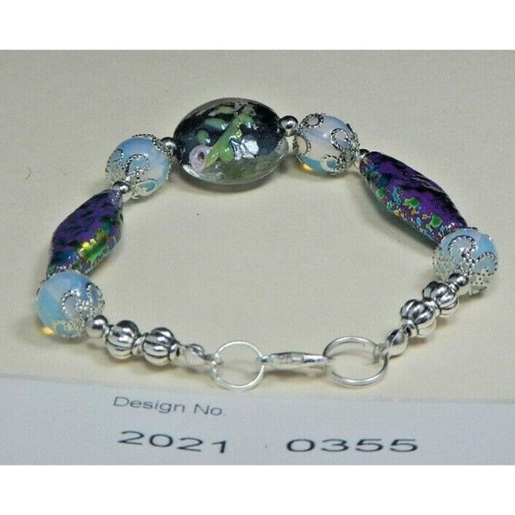 Bracelet, Opal Gemstone-facilitates- Creativity, spontaneity, relationships 0355 - Picture 2 of 8